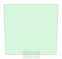 1100mm x 1100mm Glass Table Top
