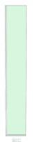 Shower Screen 300mm x 1900mm