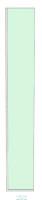 8mm Shower Screen 300mm x 2000mm