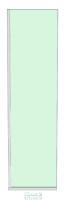 8mm Clear Glass Shower Screen 