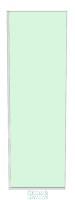 Shower Screen 600mm x 1900mm