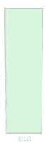 8mm Clear Glass Shower Screen 600mm x 2100mm