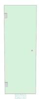 Shower Door 600mm x 1800mm