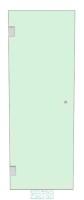 Shower Door 640mm x 1800mm