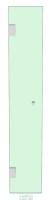 Shower Door 350mm x 1700mm