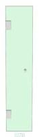 Shower Door 400mm x 1400mm