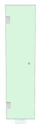 Shower Door 400mm x 1600mm