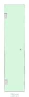 Shower Door 450mm x 1700mm