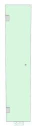 Shower Door 450mm x 1900mm