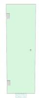 Shower Door 500mm x 1600mm