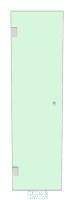 Shower Door 500mm x 1800mm