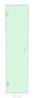 Shower Door 500mm x 2000mm