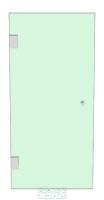 Shower Door 600mm x 1300mm