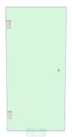 Shower Door 700mm x 1500mm