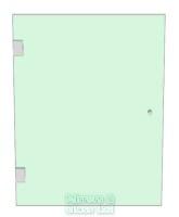 Shower Door 900mm x 1200mm
